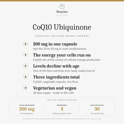 CoQ10 Ubiquinone